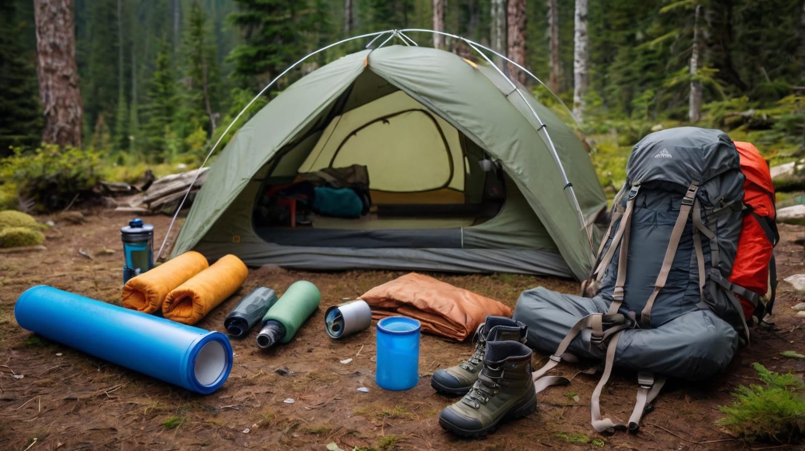 Impermeabilização em equipamento de camping