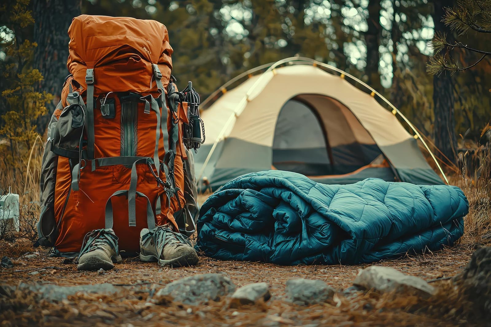 Desodorização e Proteção Antimicrobiana em equipamento de camping
